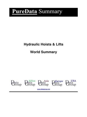 cover image of Hydraulic Hoists & Lifts World Summary